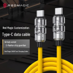 Nubia Red Magic Type-C to Type-C 240W PD 3.1 Kiirlaadimiskaabel kollane v&auml;rv
