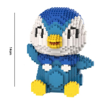 Pokemon Gengar Mikro ehitusklotsid Piplup Mega Charizard DIY kokkupandav pusle Mini klotsid M&auml;nguasjad lastele J&otilde;ulukink No Box