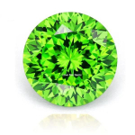 Naturaalne Tsavoriit Roheline Smaragd Kivi &Uuml;mar L&otilde;ige 11.0mm 5.0 Cts VVS Kivist Helmed Ehete Valmistamiseks 8.0mm 2ct