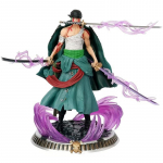 One Piece Fantom Roronoa Zoro Kolme M&otilde;&otilde;ga Stiil Anime Kuju Mudel Skulptuur Kollektsioon Lauapealse Kingitused K&auml;sitsi Valmistatud Mudel Tegevuskuju