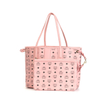 MCM Liz Allover Logo Totes Kott Naiste kott-kotid Virsikuroosa MWPFSLR03PZ001 Basic Set (Bag+Dust Bag)