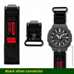 GA2100 Loop Design l&otilde;uendirihm Casio G-SHOCK 5611 GA-2100 GA-2110 GA-B2100 meeste v&auml;lispordiks Nailonist k&auml;ekellarihma tarvik For GA2100 GA-B2100