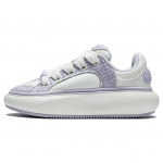 Li Ning Yun You C4D Comfortable Cushioning, Wear Resistant Low top Casual Shoes Women's Beige White Purple AZGT090-15 37.5