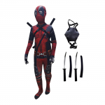 Coswear Tight Fitting Stage Performance Suit Jumpsuit Tight Pants Stage Set 100 punane