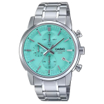 CASIO Meeste Standardseeria Roheline Kell MTP-E510D-2AV MTP-E510D-2AV Green Dial