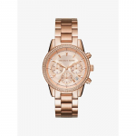 Michael Kors Bryant roosakuldse tooniga k&auml;ekell MK6357 roosa kuldne v&auml;rv