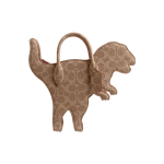 Coach Rexy 28 Armas dinosaurus Klassikaline monogramm T&otilde;mblukuga kinnitus &Otilde;lakott Crossbody T&otilde;mblukuga kott Suur unisex k&auml;ekott Pruun CM549-B4NQ4 Basic Set (Bag+Dust Bag)