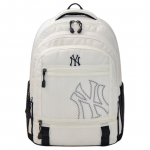 MLB 25FW New York Yankees 3-kihiline 21L Br&auml;ndilogo Moodne Mitmek&uuml;lgne Nailon Pol&uuml;ester Seljakott Laste seljakott Valge 7ABKB065N-50CRS White