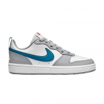 Nike Court Borough Low 2 GS 'Valge Hele Suitsuhall Sinine' BQ5448-117 36