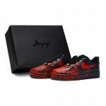 Nike Air Force 1 07 811 Tootmine, Gooti Veriplekk, Spetsiaalne Kingakarp Madal L&otilde;ige Rula Kingad Unisex Must Punane CW2288-001(Team80-S-BOX) 44.5