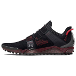 Under Armour HOVR Tour Naastudeta Mugavad P&otilde;rutust Neelavad Vastupidavad Hingavad Madalad Golfikingad Meeste toss Must Punane 3025744-001 44.5