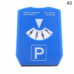 Sinine digitaalne parkimiskell Lihtne kasutada Kellat&ouml;&ouml;riist Saabumisaja kuvamiseks Autode parkimise j&auml;relevalve Autode igap&auml;evaseks kasutamiseks