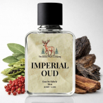 IMPERIAL OUD - Luksuslik Premium Parf&uuml;&uuml;m | Kauakestev Parf&uuml;&uuml;m MEESTELE | Kardemon & Roosa Pipar, Eksootiline Roosipuu, Oudipuu, Sandlipuu 50ML
