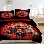 3 tk Rammstein kaubam&auml;rgi tekikottide komplekt - Four Seasons Home High, masinpesuprogrammiga pestav voodikate koos padjap&uuml;&uuml;ridega (T&auml;itmine puudub) yy250909005 135x200cm