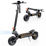 iScooter W10 40KM/H Elektriroller 1200W 48V15AH 10-tollised Tubeless Maastikurehvid Kokkupandav Ketaspidurid APP-iga W10 1200W 40KM/H must
