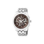 Citizen Eco-Drive seeria roostevabast terasest s&uuml;gavalt veekindel vabaaja moekalenderiga k&auml;ekell Meeste kellad Pruun BL8100-50W Regular Watch Box,Coffee Watch Dial