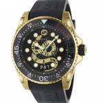 Gucci YA136219 Dive Meeste k&auml;ekell 45mm must