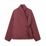 Moodne Naiste Uus Vabaaja Kahekordse Klapiga Kimono Jakk S