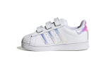 Adidas Originals SUPERSTAR Mugavad Kulumiskindlad Madalad V&auml;ikelaste Jalan&otilde;ud Valged Imikutele Ja V&auml;ikelastele FV3657 23.5 white