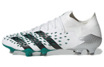 adidas Predator Freak.1 L Fg Eqt Jalgpalli Spordijalatsid Valge/Roheline/Must GW0749 41⅓