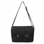 Vintage l&otilde;uendist k&auml;ekott, retro, suure mahutavusega Crossbody kandekott, vabaaja k&auml;ekott &Otilde;lakott must