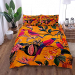 Eksootiline aia voodipesukomplekt King Queen Twin Single Suurus Tekikate Padjap&uuml;&uuml;rid Voodipesu komplekt 135x200cm
