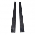 Land Rover Discovery 2 1998-2003 jaoks PVC Must Auto Akna Keskmise Pilari Liistud Dekoratiivne Kleebis Autotarvikud must