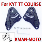 KYT TT COURSE mootorrattakiivri visiiriklaas t&auml;isn&auml;okaga kiivri Casco Moto tarvikud Tuuleklaas UV-vastane KYT Capacete jaoks