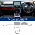 TOYOTA RAV4 2024 2025 jaoks Auto Sisekeskkonsool L&auml;bipaistev TPU Kaitsekile Kriimustuskindel Paranduskile Tarvikud &Uuml;mberehitus. for rav4 2024