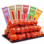Gongyufang Vana-Pekingi suhkrustatud viirpuu varda otsas 10 Skewers (750g Total)