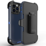 &Uuml;limalt vastupidav 3-&uuml;hes soomus OTT l&ouml;&ouml;gikindel rihmaklambriga karp &uuml;mbrise jaoks IPhone 17 Air 16E 15 14 Plus 13 12 Pro MAX Defender iPhone17 Pro tumesinine v&auml;rv