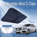 Mercedes-Benz C-klass W205 2014~2021 jaoks Auto P&auml;ikesesirm Esiklaasi P&auml;ikesekate Soojusisolatsioon Suvine Jahutus Autotarvikud