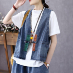 Kunstiline Retro Kontrastv&auml;rvi Plaadiga Pandlaga Teksist Vest Naiste Suvine &Otilde;huke Lahtine ja Mitmek&uuml;lgne Varrukateta Top Camisole Vest S