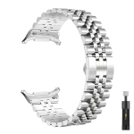 Metallist rihm Samsung Galaxy Watch 8 Classic 46mm 44/40 mm jaoks Roostevabast terasest k&auml;ev&otilde;ru Rihm Galaxy Watch Ultra 2025 jaoks K&auml;epael Galaxy Watch 47mm h&otilde;be