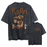 Pestud Vintage Rock Korn Kukkumas Minust T-s&auml;rk Kolju Prindiga T-s&auml;rgid Meeste Mood Gooti T-s&auml;rk Mehelik &Uuml;le suuruse T-s&auml;rgid S