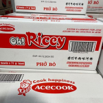 Oh Ricey Pho Bo Veiseliha Vietnami Riisinuudlid Tass 71g x 12 Pakki red