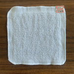 10 tk puuvillane laste ruudukujuline r&auml;tik 20x20cm valge v&auml;ike majapidamispuhastuslapp lasteaeda ja koju valge