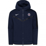 Nike Sportswear Tech Fleece t&auml;islukuga PSG kapuutsikas 'Midnight Navy' Meeste DM2887-410 L