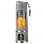 450 ml kaasaskantav mahlapress, elektriline mahlapress, USB-taaslaetav mini-elektriline mahlapress 1500 mAh 8 labaga kodukontori reisimiseks