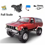 Uus WPL C64-1 RC AUTO 1/16 2.4G T&auml;isskaala 4WD T&auml;iskasvanute Ronimisauto Maastikus&otilde;iduk C24 Pikap Auto Puldi Poisi M&auml;nguasi Kingitused