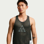 Nike ACG Jooksutank top meestele S&uuml;simust/Lahehall &Uuml;mmargune kaelus Modera 2XL black