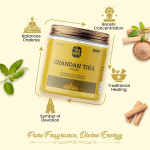 100% puhas originaal kollane sandlipuu pulber | Jahutav ja taimne tilak | 75 g 75 gm