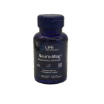 Neuro-Mag Magneesium L-treonaat, 60 taimetoitlast kapslit | Naistele ja meestele. Mitte-GMO, gluteenivaba, taimetoitlane. 1pack