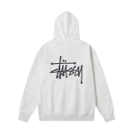 Suur kapuutsiga dressipluus tikandiga Unisex Streetwear Pullover Talvine igap&auml;evane riietus Medium white
