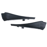 1 paar esiklaasipuhasti kattekatte vee suunaja paneeli kaelapaneeli Nissan X-Trail Xtrail T32 Rogue 2014-2018 jaoks one pair black