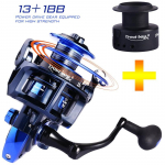 14BB kalastusrulli keerutamisrullid uusima disainiga ainulaadse p&otilde;hikorpuse ja tasuta tagavara grafiitpooliga 2000