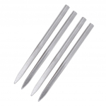 4 tk roostevabast terasest Paracord Fid n&ouml;&ouml;riga punumisn&otilde;elad 80x5mm 80x5mm