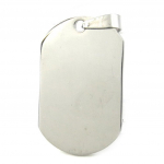 Les Tr&eacute;sors De Lily [M1830] - H&otilde;bedane  American Plate  terasest ripats - 37x23 mm h&otilde;be