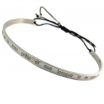 Les Tr&eacute;sors De Lily [P4285] - terasest k&auml;ev&otilde;ru  Messages  (armasta, kui tunned end valmis, mitte siis, kui tunned end &uuml;ksikuna) h&otilde;bedane - 3 mm h&otilde;be