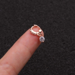 Peen tilluke r&otilde;ngask&otilde;rvar&otilde;ngas Kuldne h&otilde;be Roos Kuldrist vibu lill tsirkoon k&otilde;hre k&otilde;rvar&otilde;ngas augustamine ehted 6